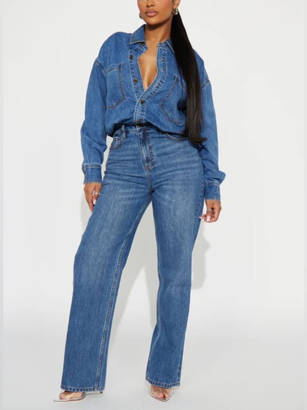 Farmer's Market Cutie Denim Jumpsuit